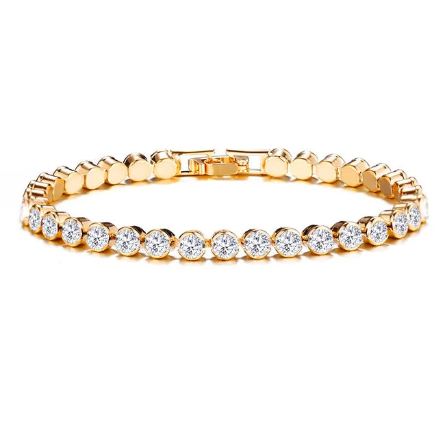 Pulseira Cristal Luxuosa