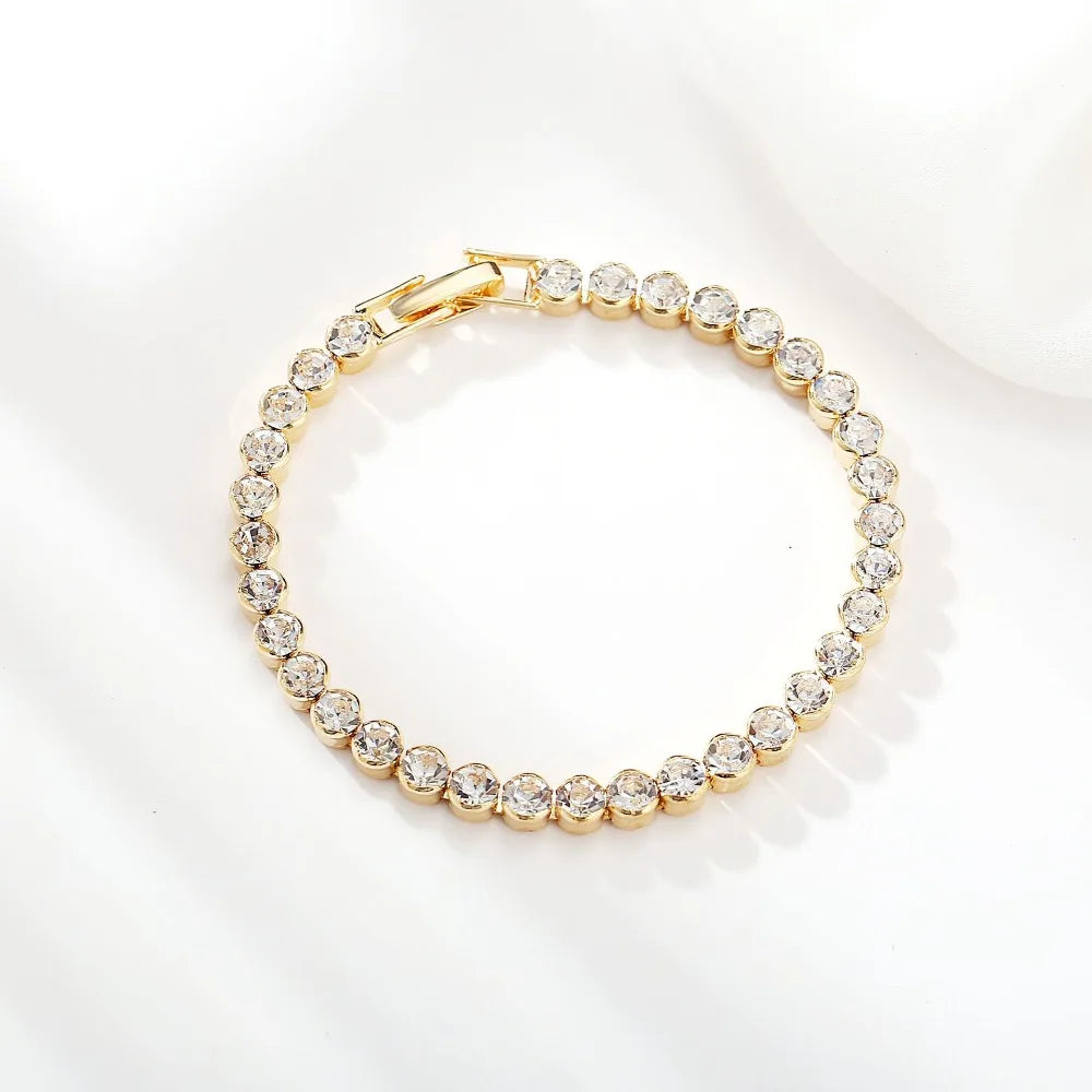 Pulseira Cristal Luxuosa