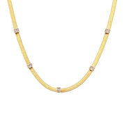 Colar Choker Zircônia