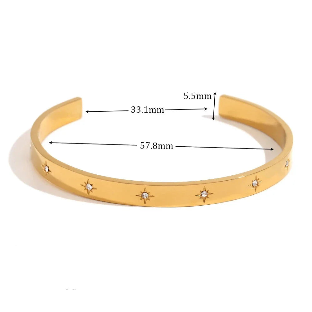 Pulseira Estrela Zircão