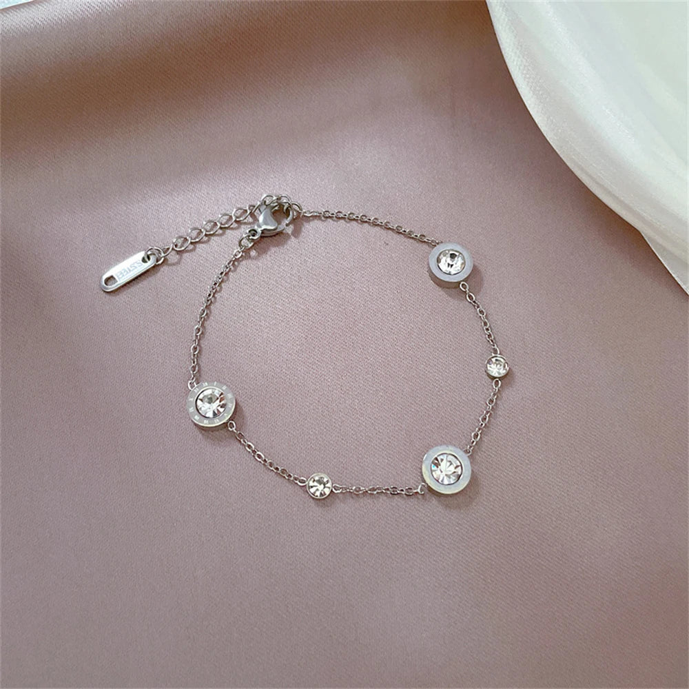 Pulseira Cristal Charme