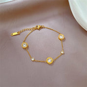 Pulseira Cristal Charme