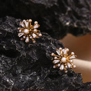 Brincos Elegância Zircônia